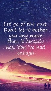 let go of the past